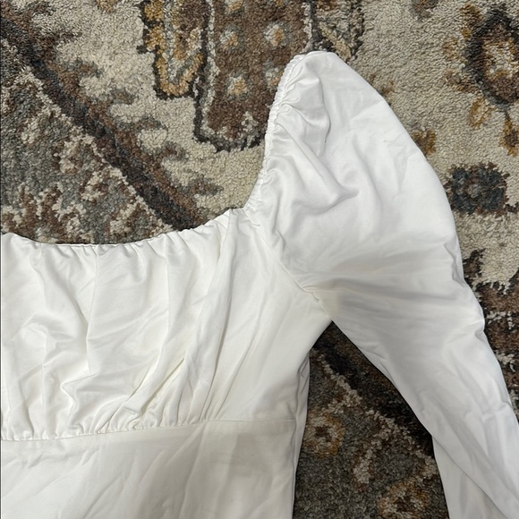 Princess Polly White Long Sleeve Bodysuit size 2 - Picture 4 of 5